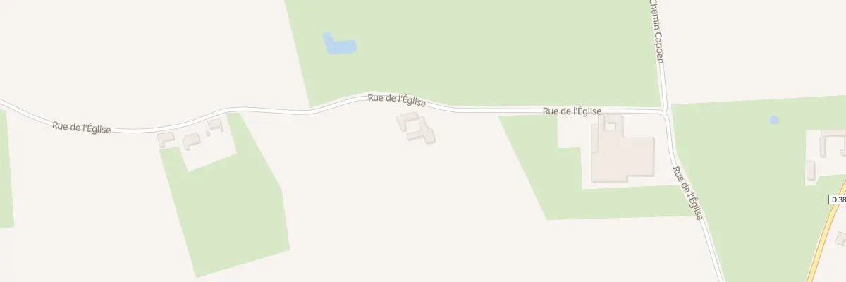 Plan du 738 Rue de l’Eglise La Creche à Bailleul