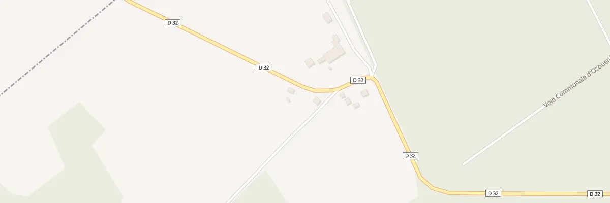 Plan de La Goularderie à Ozouer-le-Voulgis