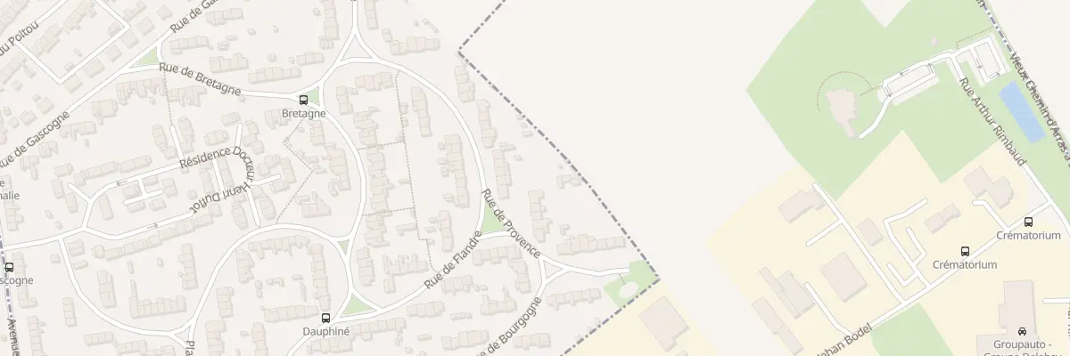 Plan du 47 Rue de Provence à Arras