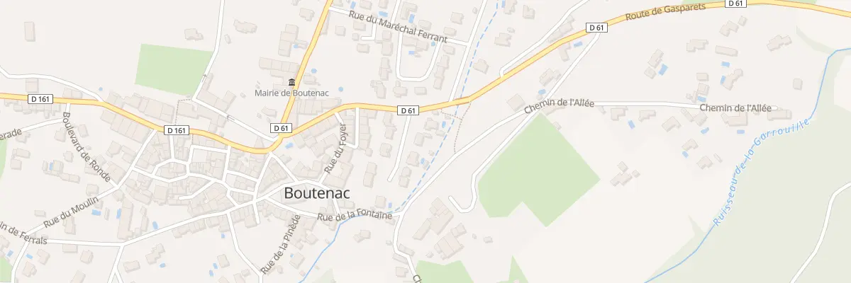 Plan du 9 Lot la Ferratche à Boutenac