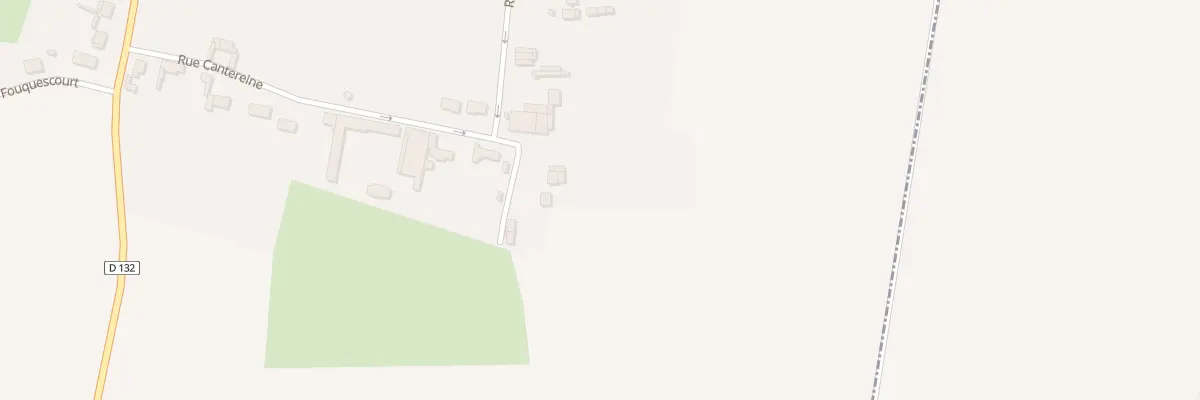 Plan du 3 Canton du Moulin à Hallu