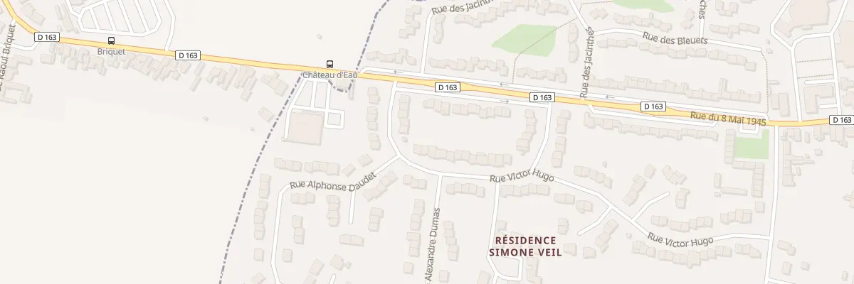 Plan du 13 Rue Victor Hugo à Haisnes