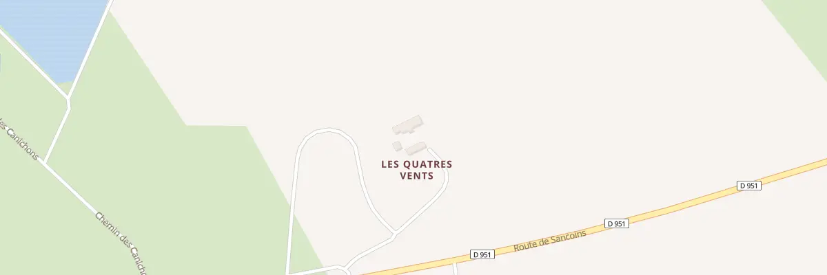 Plan du 3 Rte de Sancoins à Bessais-le-Fromental