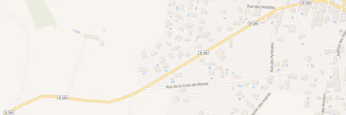 Plan du 24 Av des Loisirs à Roubia