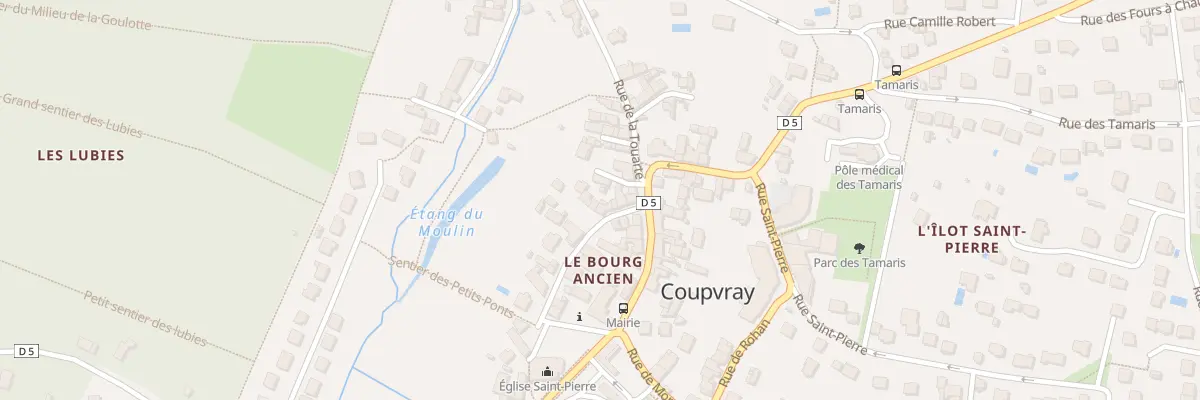 Plan du 6 Rue de l’Eglise à Coupvray
