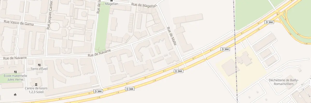 Plan du 22 Rue de Navarre à Serris