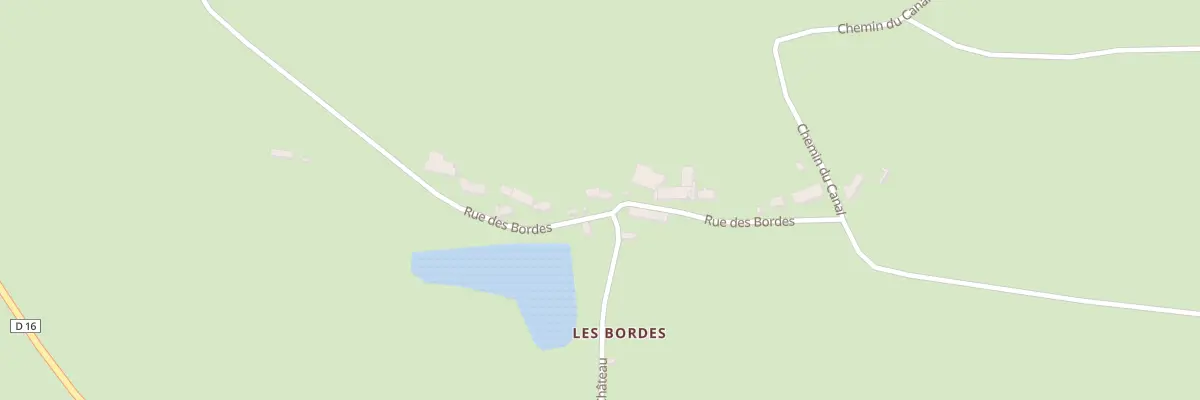 Plan du 14 Rue des Bordes au Vilhain