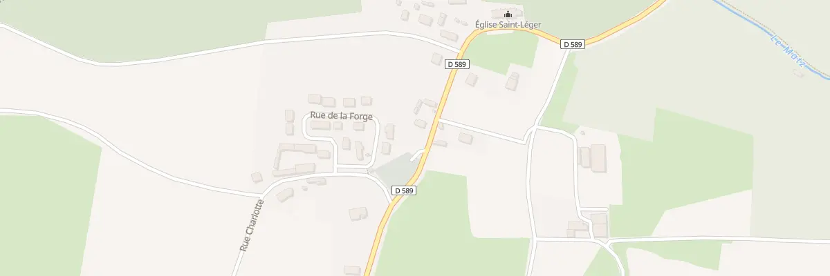 Plan du 1 Rue de l’Eglise à Vandélicourt