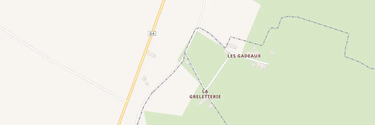 Plan du 2 La Greletterie à Ourouer-les-Bourdelins
