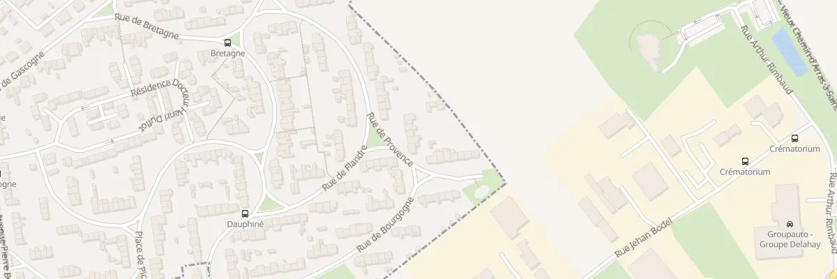 Plan du 57 Rue de Provence à Arras