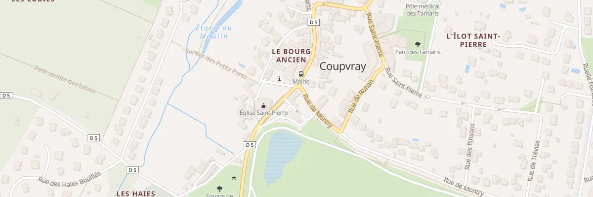 Plan du 2 Rue de Montry à Coupvray