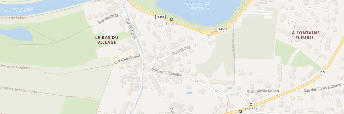 Plan du 10 Rue d’Esbly à Coupvray