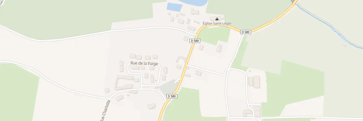 Plan du 3 Rue de l’Eglise à Vandélicourt