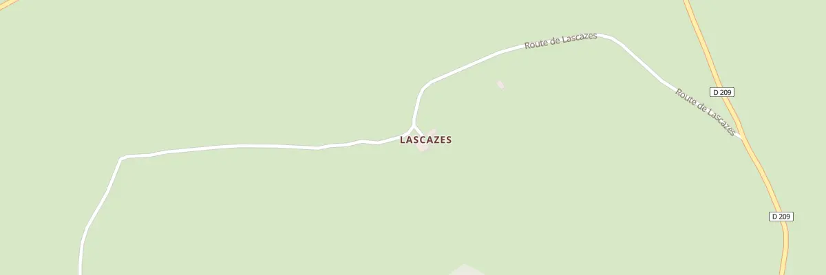 Plan du 5074 Lascazes à Murasson