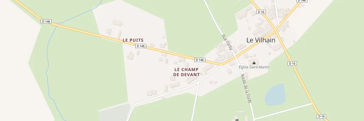 Plan du 3 Rte du Point de Vue au Vilhain