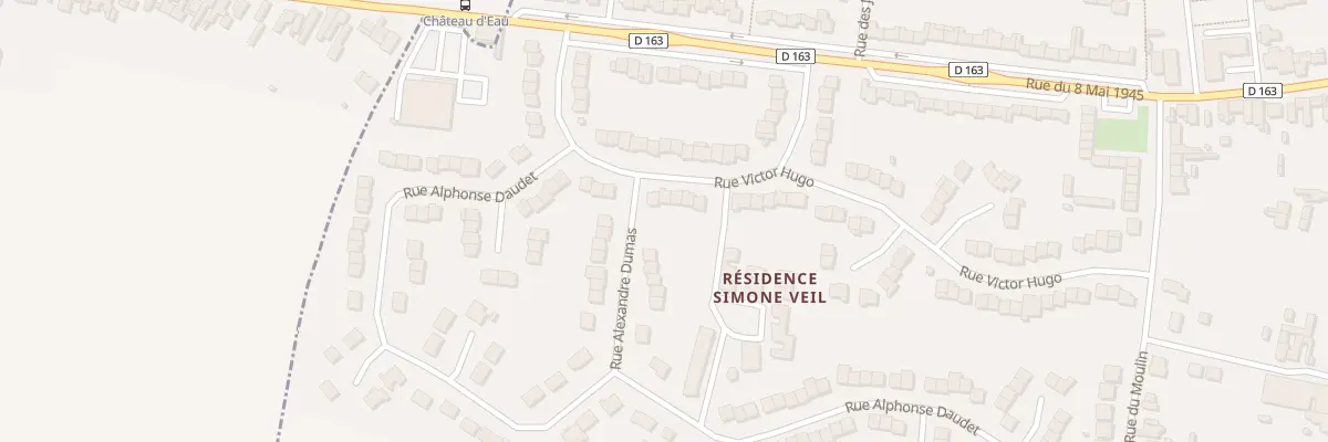 Plan du 24 Rue Victor Hugo à Haisnes