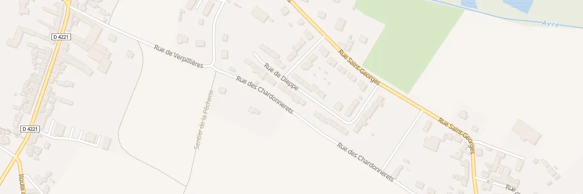 Plan du 36 Rue de Dieppe à Roye