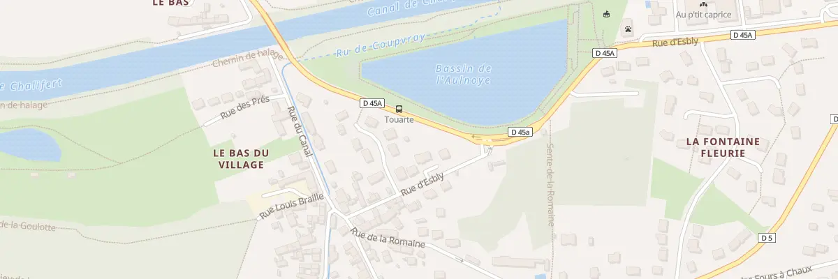 Plan du 11 Rue d’Esbly à Coupvray