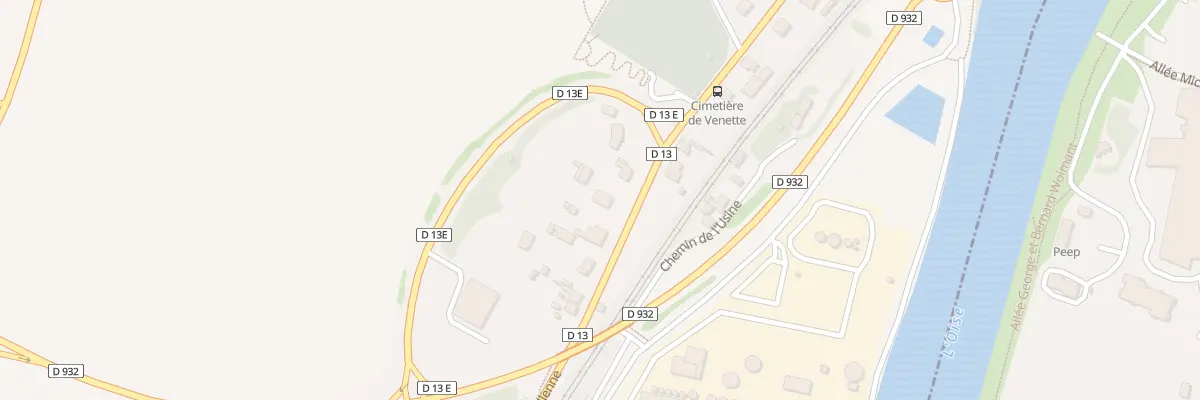 Plan du 854 Rue André Mellenne à Venette