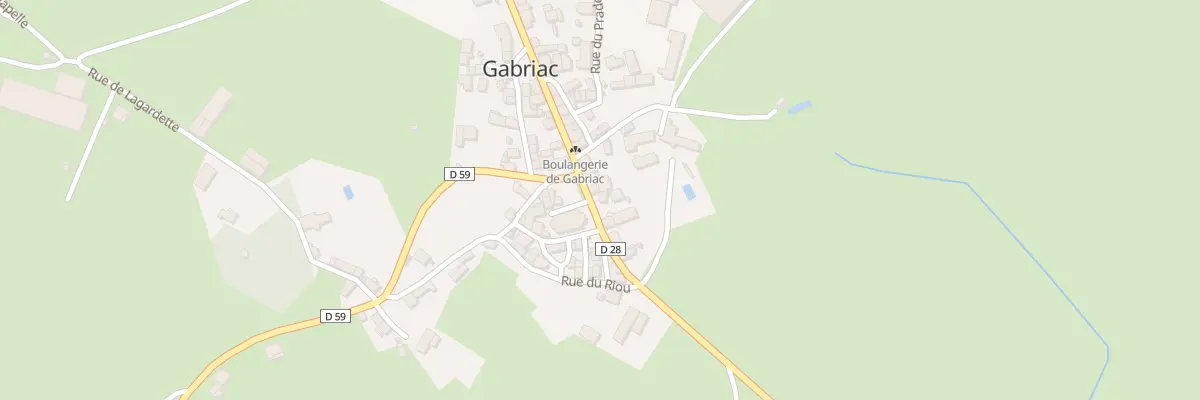 Plan du 5177 Gabriac à Gabriac