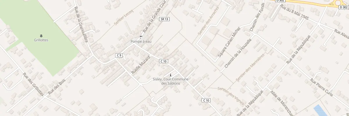Plan du 47T Rue de la Houzelle à Moret-Loing-et-Orvanne