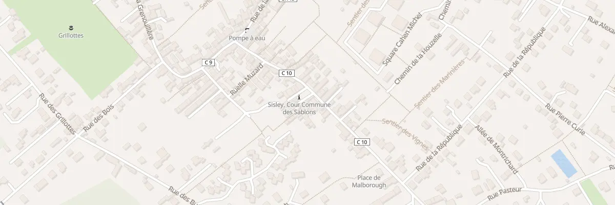Plan du 62 Rue de la Houzelle à Moret-Loing-et-Orvanne