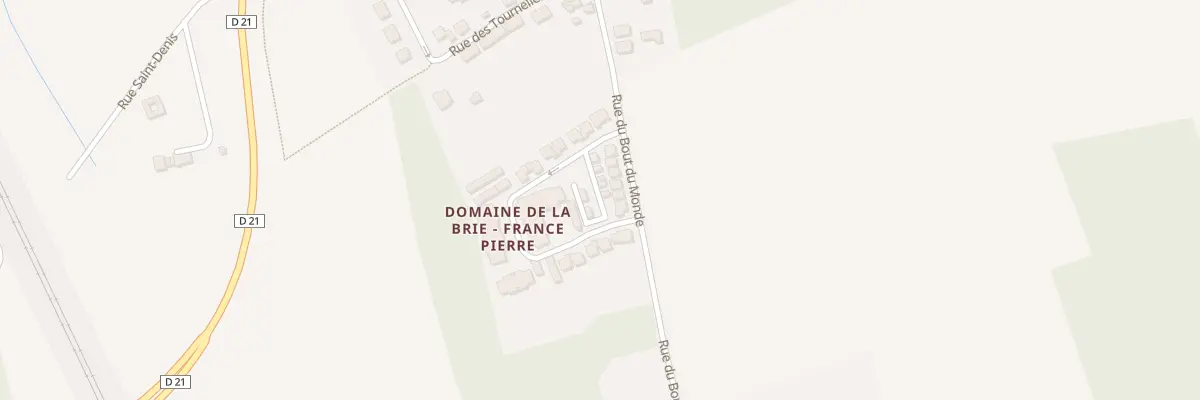 Plan du 1 Rue du Pré Boyau à Villeneuve-Saint-Denis