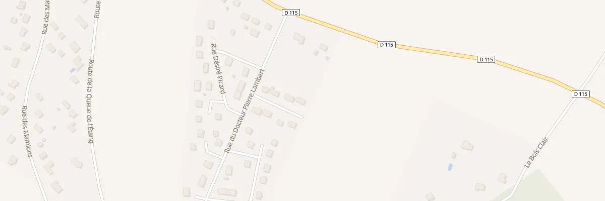 Plan du 4 Rue Simone Bajard à Ferrières-en-Gâtinais