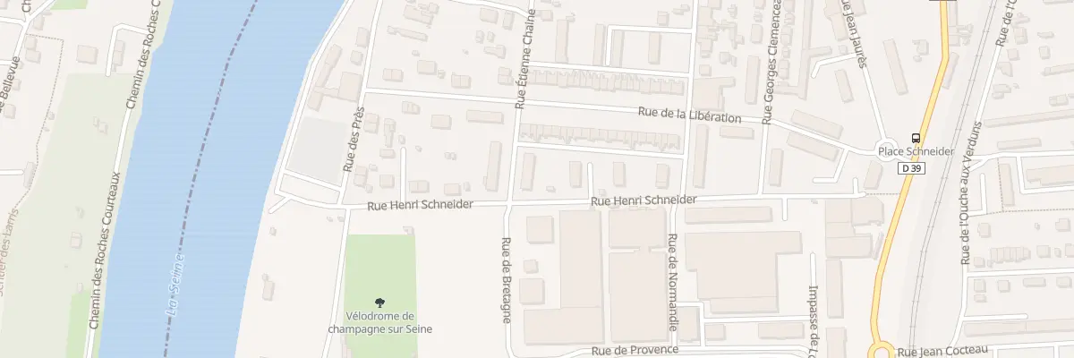 Plan du 4 Rue Etienne Chaine à Champagne-sur-Seine