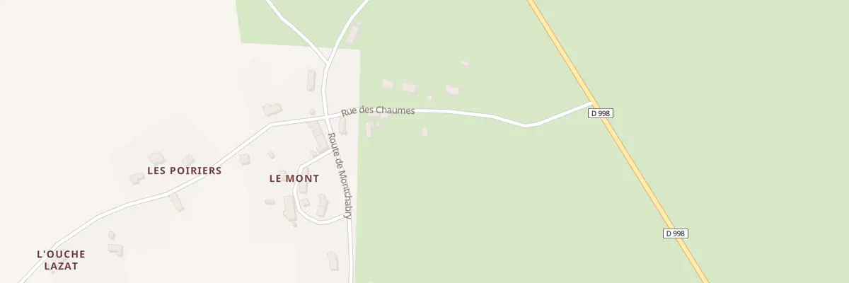 Plan du 4 Rue des Chaumes à Colombier