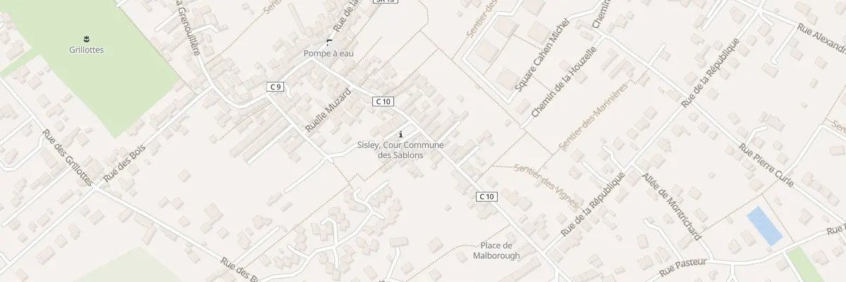Plan du 64 Rue de la Houzelle à Moret-Loing-et-Orvanne