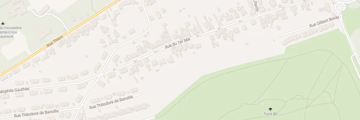 Plan du 33 Rue du 1er Mai à Liévin