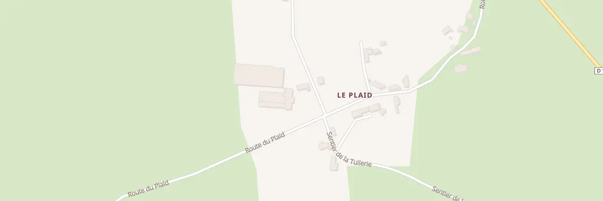 Plan du 8 Che du Four a Chaux à Valigny