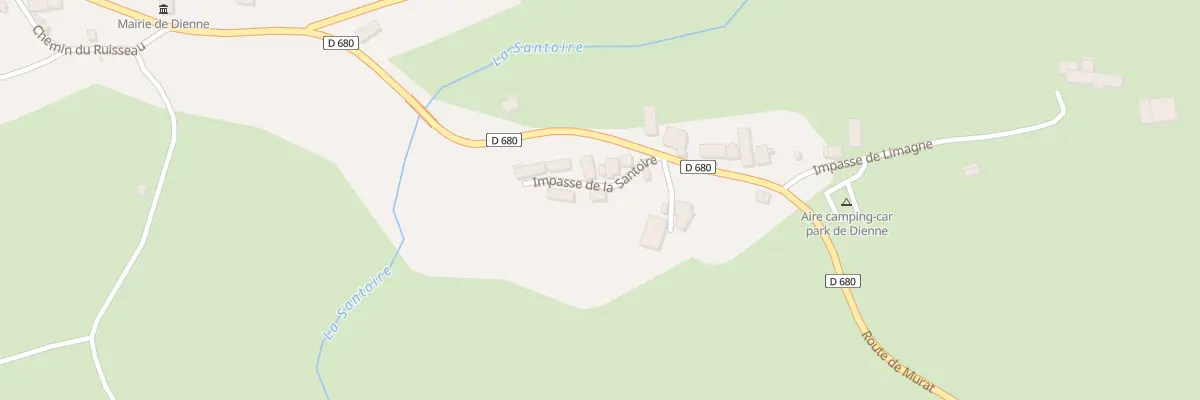 Plan du 5035 Le Peuch à Dienne