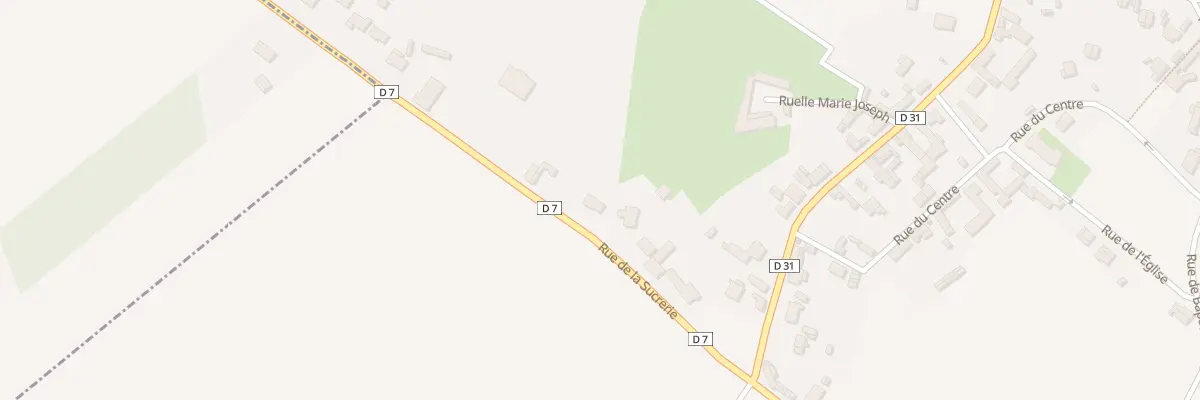 Plan du 20 Rue de la Sucrerie à Bihucourt