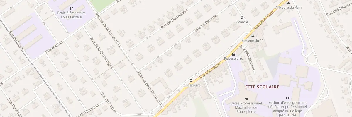 Plan du 37 Rue de Picardie à Lens