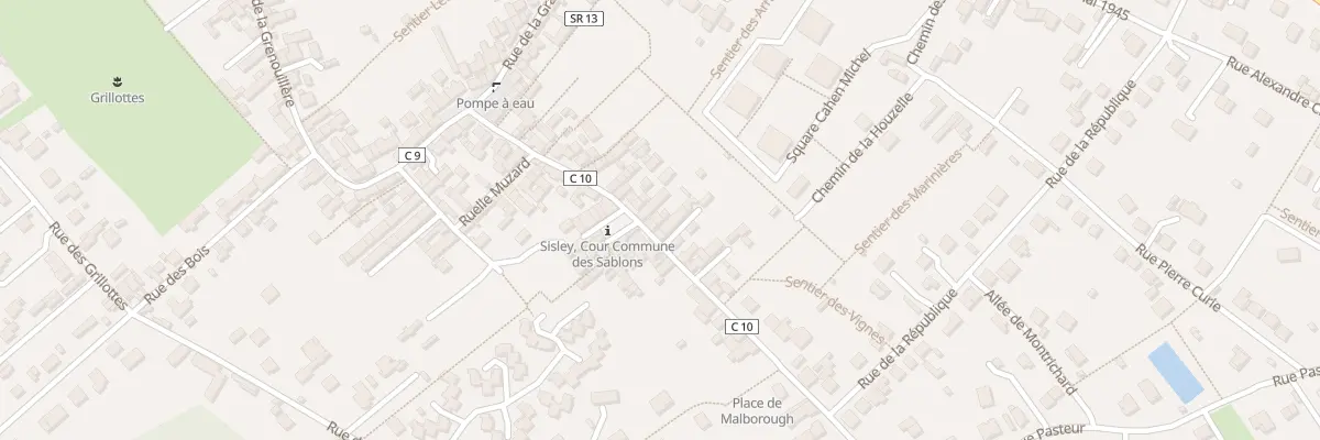 Plan du 55B Rue de la Houzelle à Moret-Loing-et-Orvanne