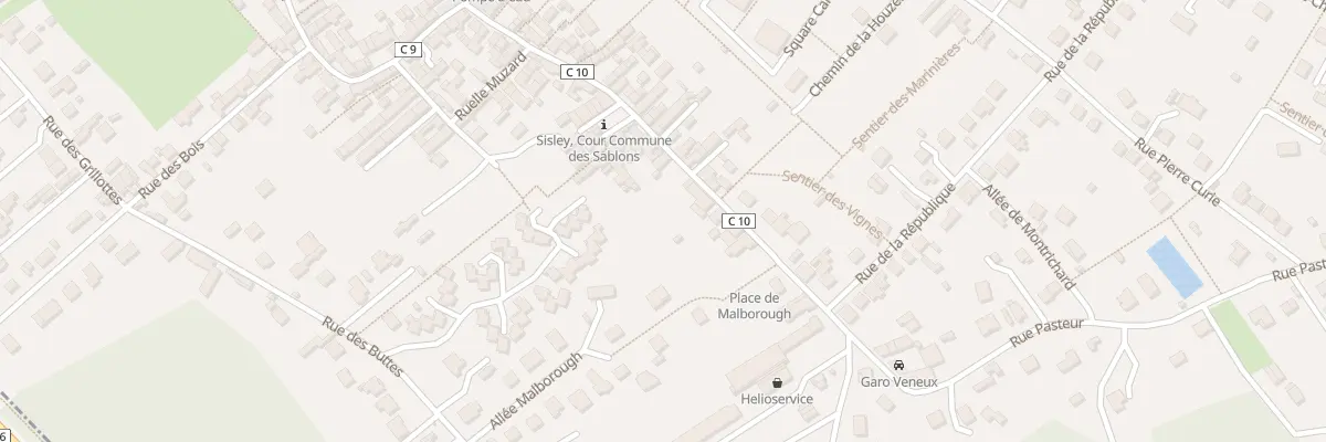 Plan du 72 Rue de la Houzelle à Moret-Loing-et-Orvanne