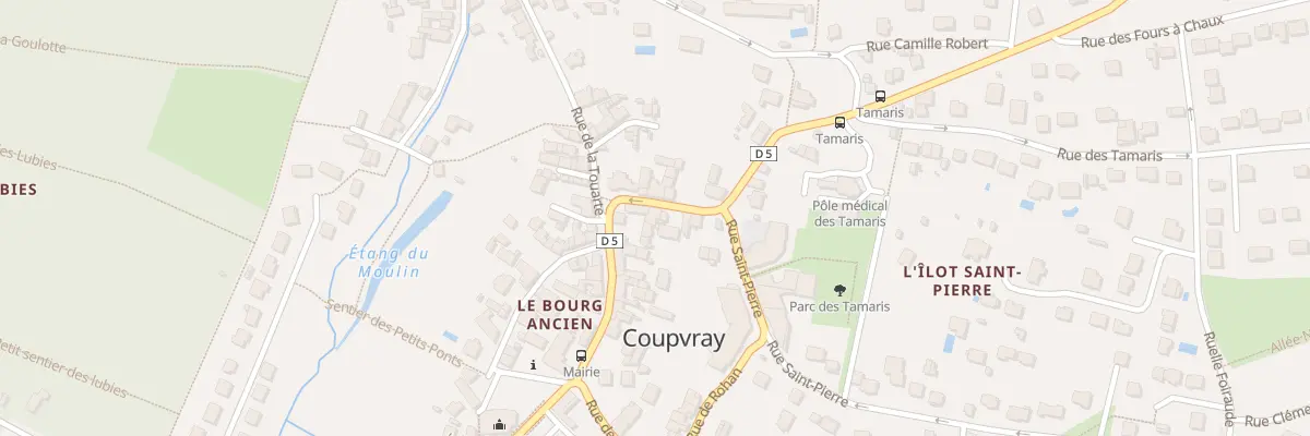 Plan du 4 Rue Saint Denis à Coupvray