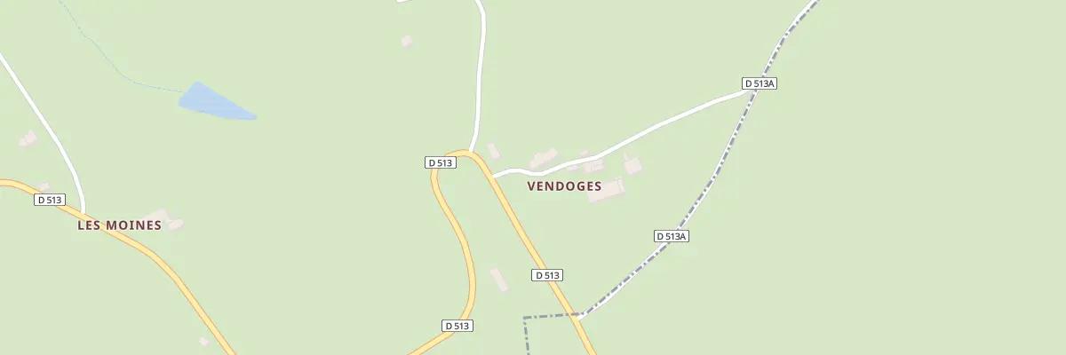 Plan du 5674 Vendoges à Saint-Gervais-d’Auvergne