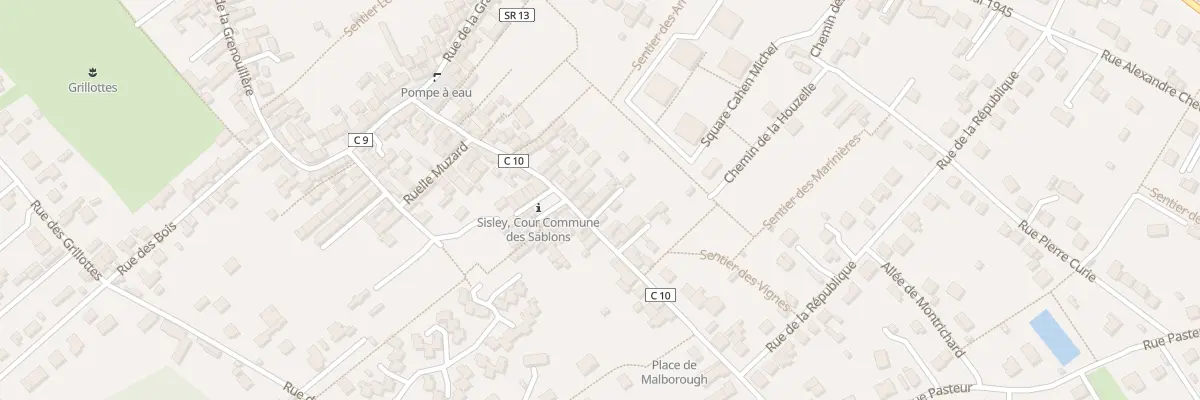 Plan du 61 Rue de la Houzelle à Moret-Loing-et-Orvanne