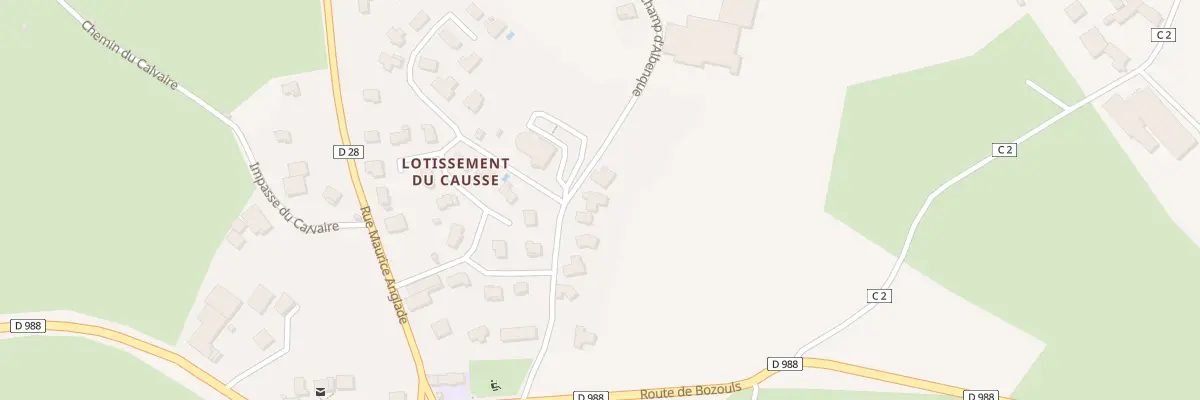 Plan de Boullou à Gabriac