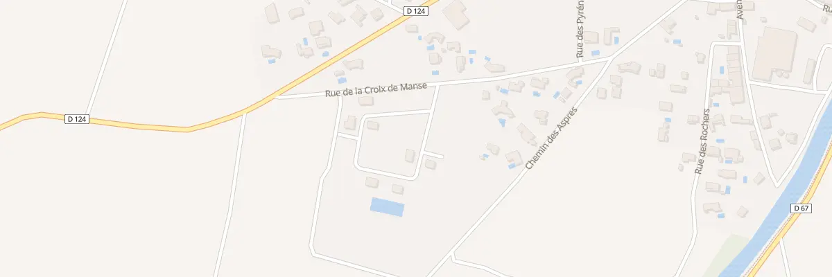 Plan du 4 Rue Residence des Aspres à Roubia