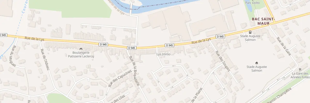 Plan du 3042 Rue de la Lys à Sailly-sur-la-Lys