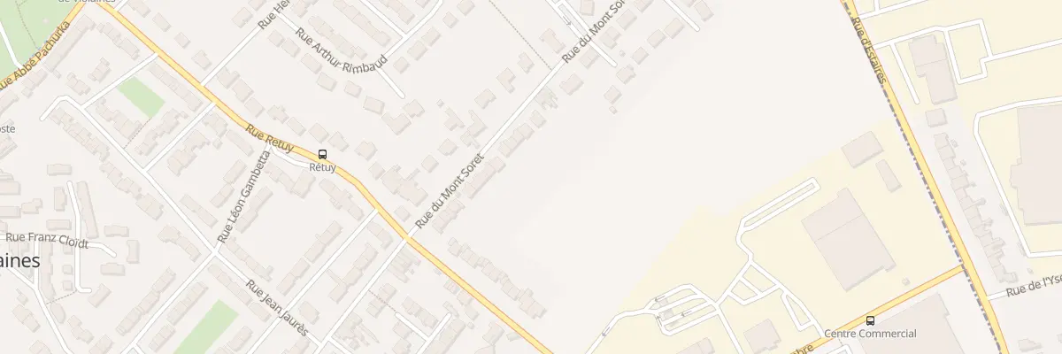 Plan du 18 Rue du Mont Soret à Violaines