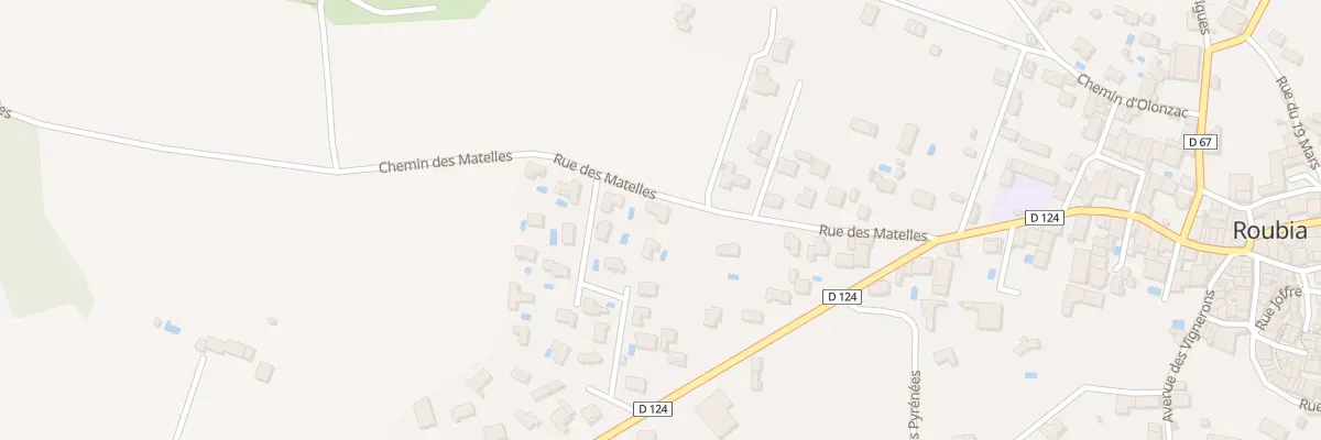 Plan du 9999 Le Petit Etang à Roubia