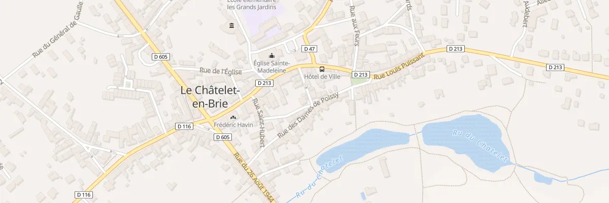 Plan du 2 Rle Baudra au Châtelet-en-Brie