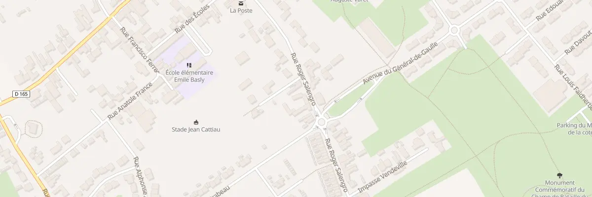 Plan du 44 Rue Roger Salengro à Loos-en-Gohelle