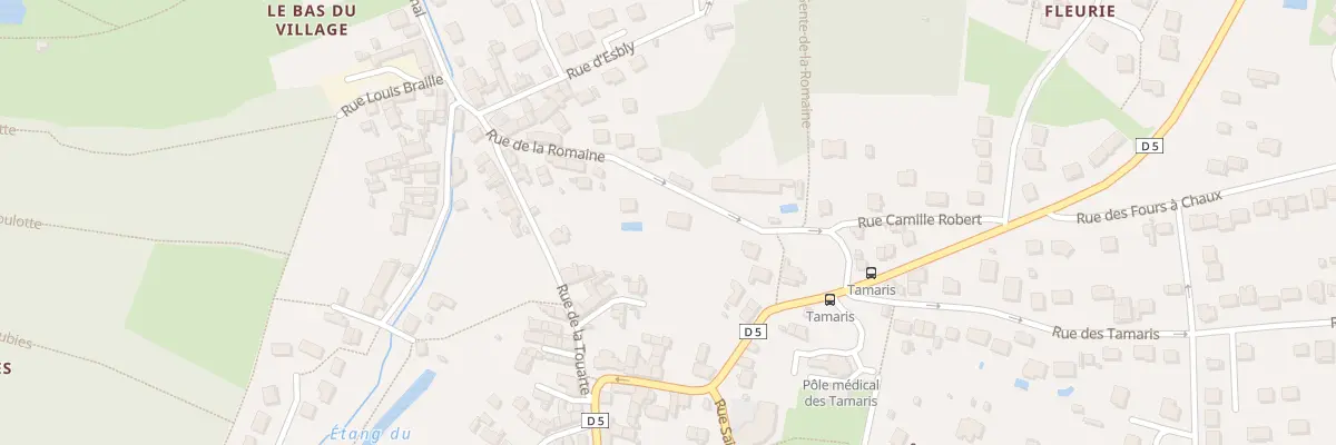 Plan du 7 Rue de la Romaine à Coupvray