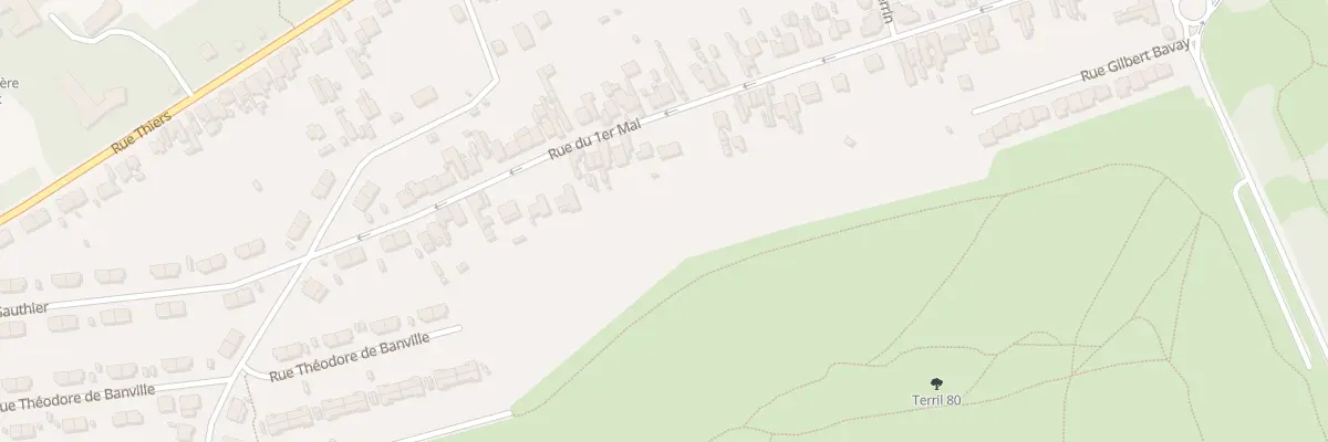 Plan du 39B Rue du 1er Mai à Liévin